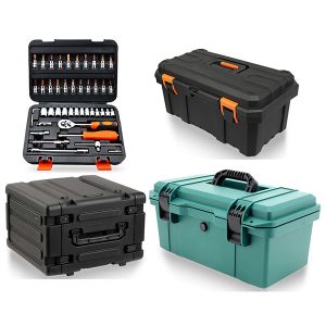 персонализирана ротационно формована кутия за инструменти