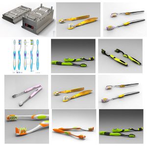 зъбна четка за инжекционно формоване